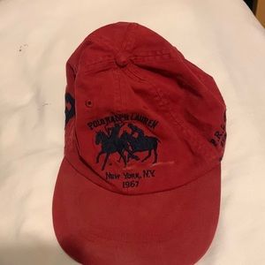 Polo Ralph Lauren double pony kids cap